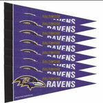 Ravens 8-Pack Mini Pennant Set 4x9