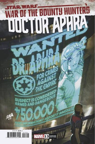 Star Wars: Doctor Aphra Issue #13 August 2021 Cover B Wanted Poster Variant Comic Book