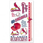 Cardinals Temporary Tattoos MLB