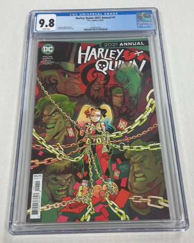 Harley Quinn Annual Issue #1 October 2021 CGC Graded 9.8 Comic