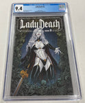 Lady Death Issue #0 Year 2010 CGC Graded 9.4 Comic