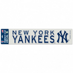 Yankees 4x17 Cut Decal Color