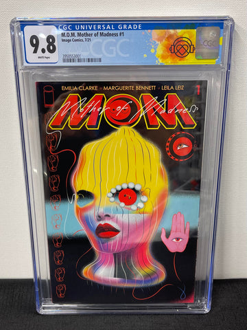 M.O.M. Mother of Madness Issue #1 Year 2021 Special Label CGC Graded 9.8 Comic Book