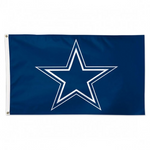 Cowboys 3x5 House Flag Deluxe Logo