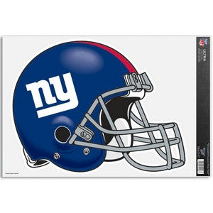 Giants 11x17 Ultra Decal Helmet NFL