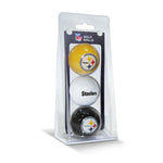 Steelers 3-Pack Golf Ball Clamshell