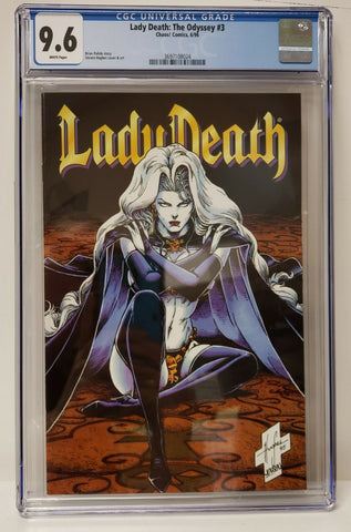 Lady Death: The Odyssey Issue #3 Year 1996 CGC Graded 9.6 Comic Books