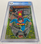 Superman Issue #82 Chromium Cover Year 1993 CGC Graded 9.6 Comic