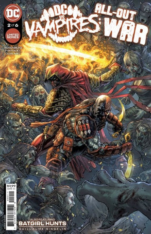 DC vs. Vampires: All Out War Issue #2 August 2022 Cover A Comic Book