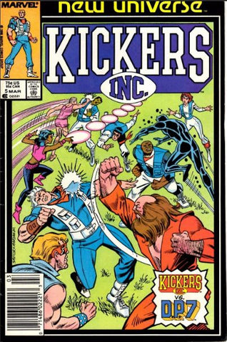 Kickers Inc Issue #5 March 1987 Comic Book