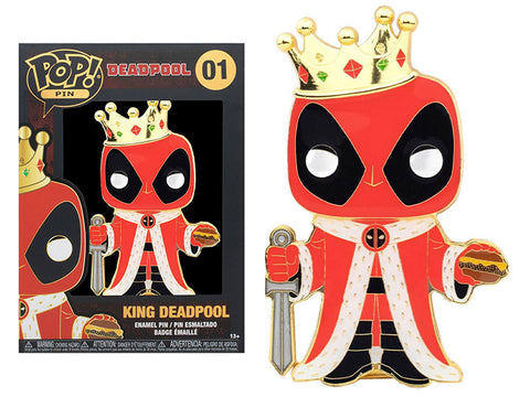 Funko Pop Enamel Pin - Marvel Deadpool - King Deadpool 01