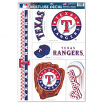 Rangers 11x17 Ultra Decal MLB