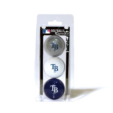 Rays 3-Pack Golf Ball Clamshell
