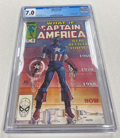 What If?... Issue #44 Year 1984 CGC Graded 7.0 Comic Book