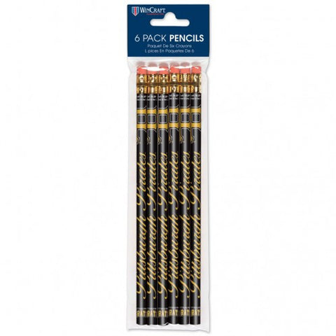 Pirates 6-Pack Pencils