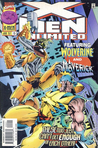 X-Men Unlimited Issue #15 June 1997 Comic Book