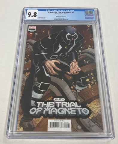 X-Men: The Trial of Magneto Issue #1 October 2021 Variant Cover CGC Graded 9.8 Comic Book