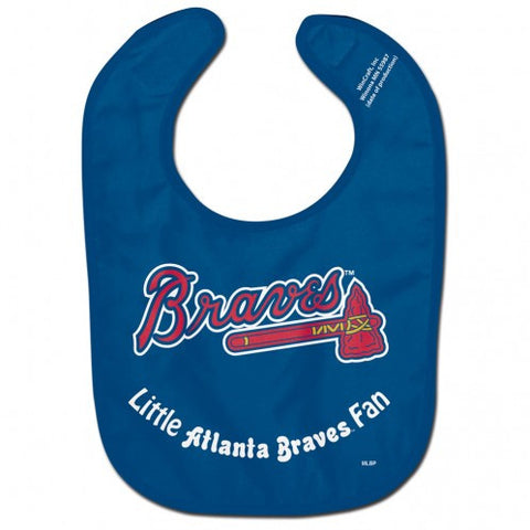 Braves Baby Bib All Pro Blue