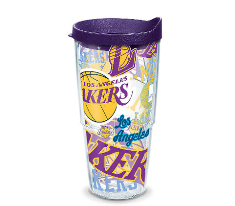Lakers 24oz All Over Tervis w/ Lid