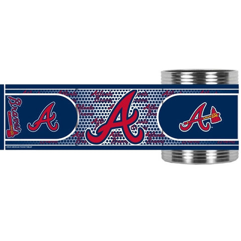 Braves Metal Coozie Wrap