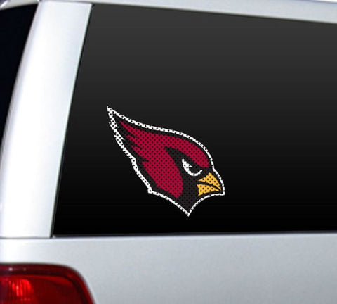 Cardinals Die-Cut Perforated Window Film Decal NFL