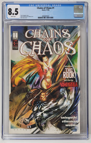 Chains of Chaos #1 Year 1994 CGC Graded 8.5 Comic Book