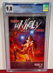 Vampirella Dracula Unholy Issue #1 2021 Variant Cover H CGC Graded 9.8 Comic Book