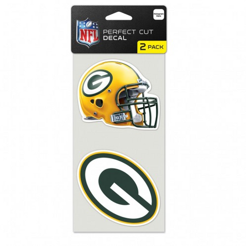Packers 4x8 2-Pack Decal
