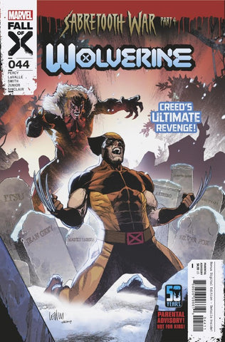 Wolverine Issue #44 February 2024 Cover A Comic Book