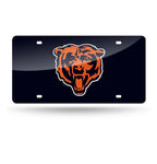 Bears Laser Cut License Plate Tag Color Blue