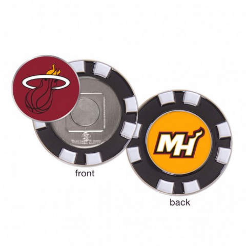 Heat Golf Ball Marker w/ Poker Chip