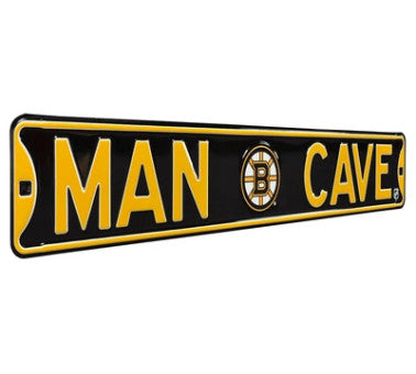 Bruins Street Sign Man Cave