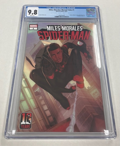 Marvel Tales: Miles Morales Issue #1 October 2021 CGC Graded 9.8 Comic Book