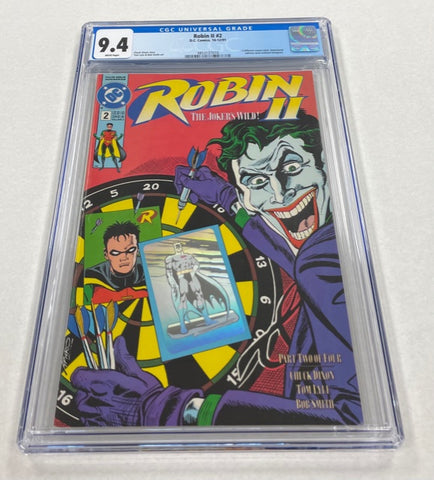 Robin II Issue #2 (Cover 2/3) Year 1991 CGC Graded 9.4 Comic