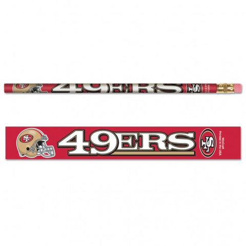49ers 6-Pack Pencils