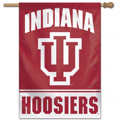 Indiana Vertical House Flag 1-Sided 28x40