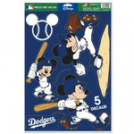 Dodgers 11x17 Cut Decal Disney