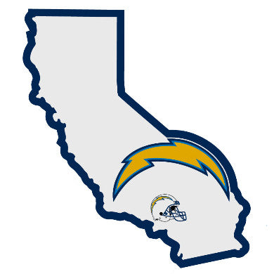 Chargers Decal Home State