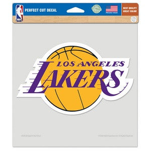Lakers 8x8 DieCut Decal Color