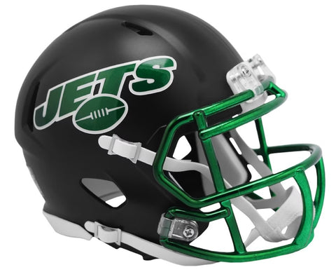 Jets Mini Helmet Speed On-Field Alternate 2022 Black