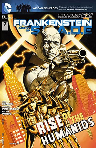 Frankenstein Agent of Shade Issue #7 March 2012 Comic Book