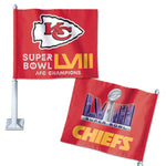 Chiefs Car Flag 2023 AFC Champs Super Bowl 58