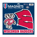 Wisconsin 11x11 Car/Fan Magnet Set