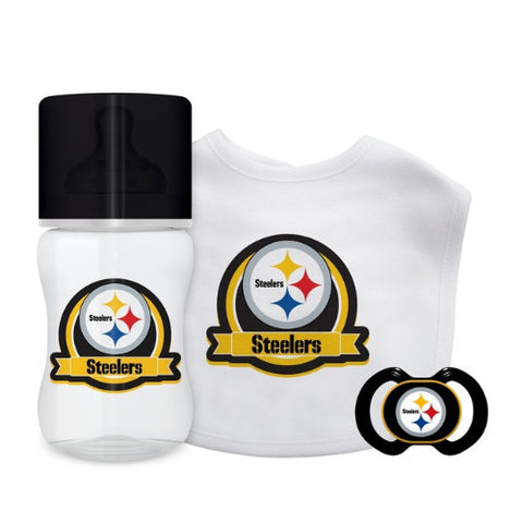 Steelers 3-Piece Baby Gift Set