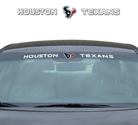 Texans Windshield Decal