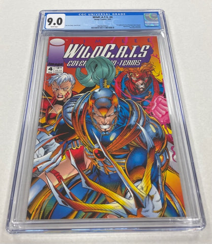 Wildcats Issue #4 Year 1993 CGC Graded 9.0 Comic