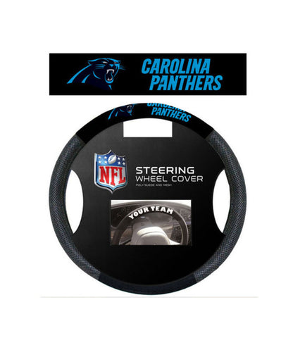 Panthers Steering Wheel Cover Printed NFL