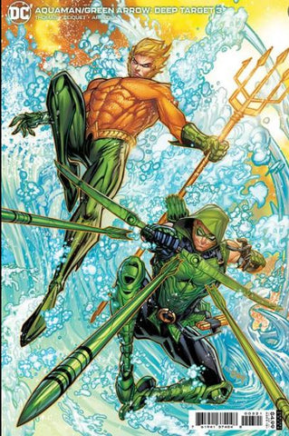 Aquaman/Green Arrow: Deep Target Issue #3 December 2021 Cover B Jonboy Meyers Comic Book