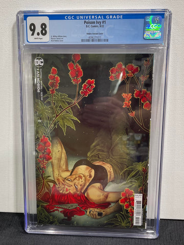 Poison Ivy Issue #1 CGC Graded 9.8 Cover E Comic Book