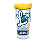 Chargers 24oz Love Tervis w/ Lid